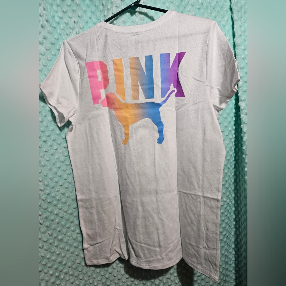Oversized Large VS PINK T Shirt
